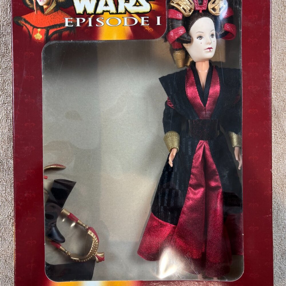 Star Wars Episode I Ultimate Hair Queen Amidala 12” Doll Hasbro #61778 NIB Used